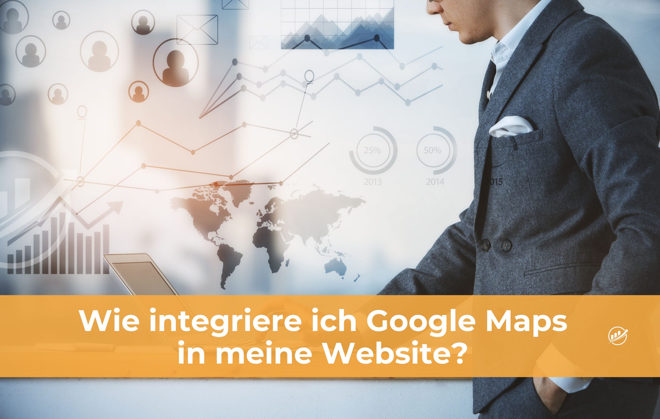 Wie integriere ich Google Maps in meine Website?