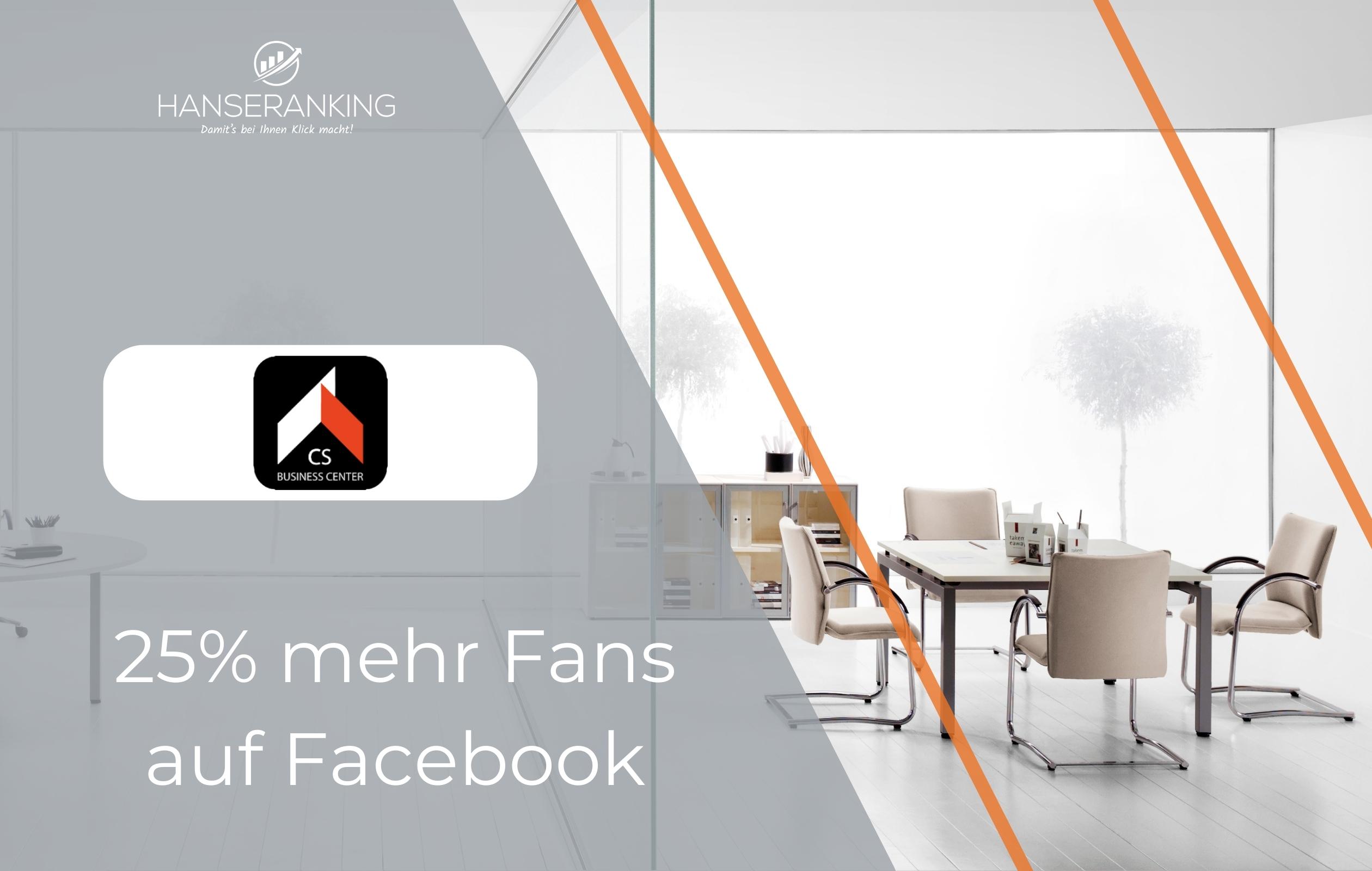 CS 25% mehr Fans auf Facebook