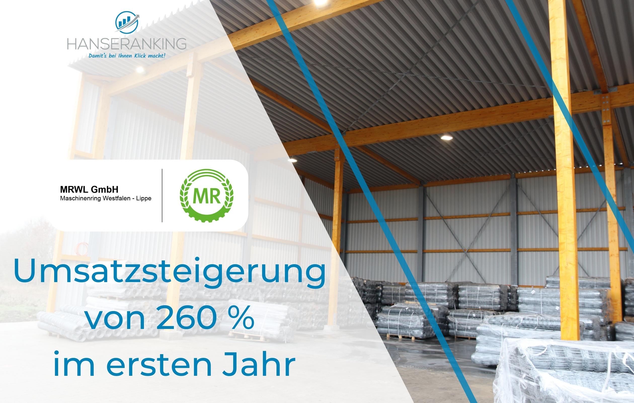 MR Umsatzsteigerung von 260%