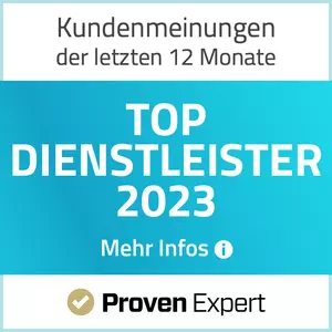 Proven Expert Top Dienstleister 2023